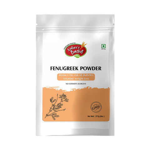 Nature's Basket Fenugreek (Trigonella Foenum) Powder 227g