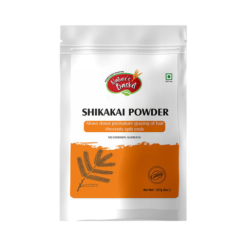 Nature's Basket Shikakai (Acacia Concinna) Powder 227g