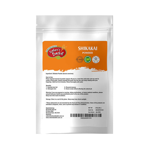 Nature's Basket Shikakai (Acacia Concinna) Powder 227g