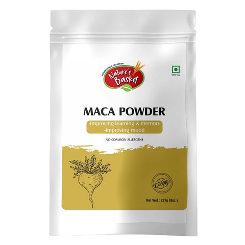 Nature's Basket Maca (Lepidium Meyenii) Powder - 227 Grams