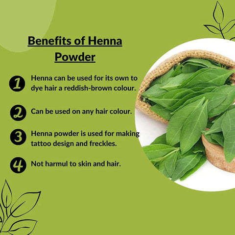 Nature's Basket Henna (Lawsonia Inermis) Powder 227g