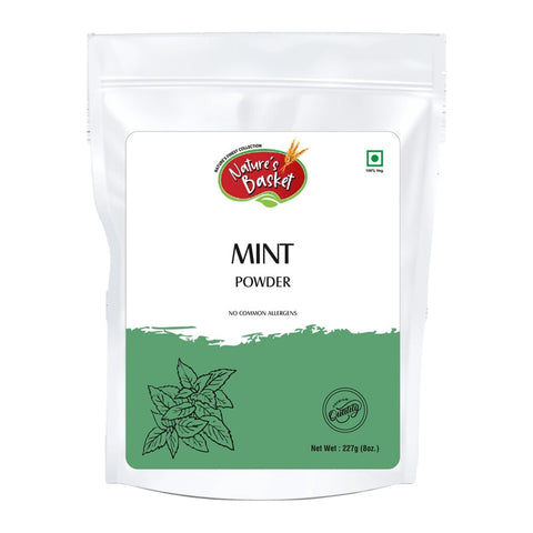 Nature's Basket Mint (Mentha) Powder 227g