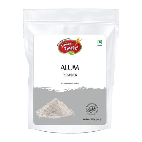 Nature's Basket Alum (Potassium Alum) powder 227g