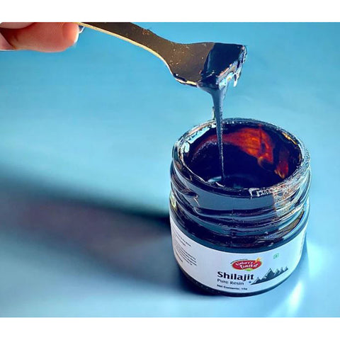 Pure Himalayan Shilajit Resin with B12 (Lab Tested)- 15gms