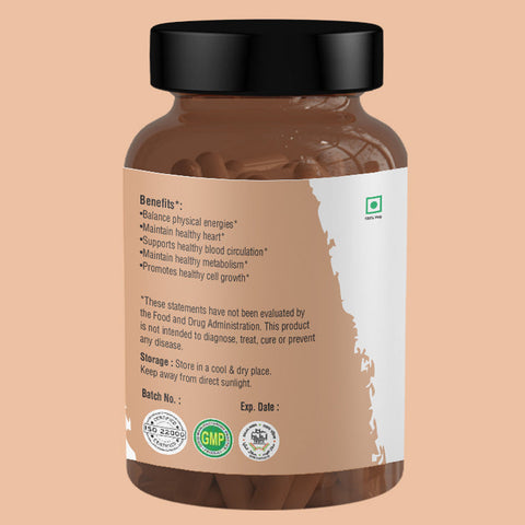 Nature's Basket Arjuna (Terminalia Arjuna) 900mg 60 Capsules