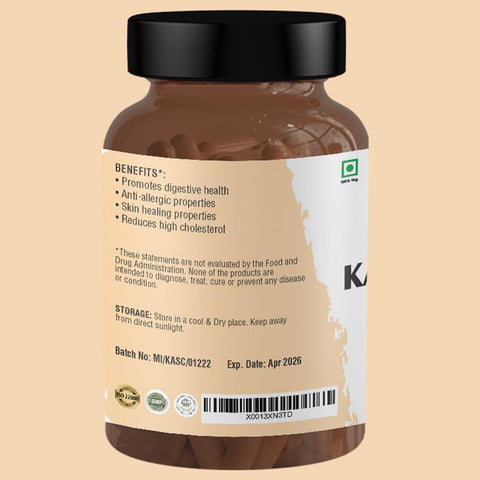 Nature's Basket Kachur Sugandhi Powder Capsule - 60 Capsules