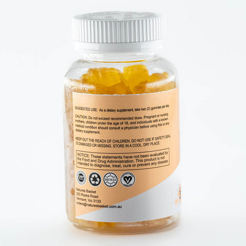 Nature's Basket Turmeric 60 Gummies