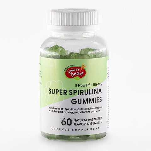 Nature's Basket Super Spirulina 60 Gummies