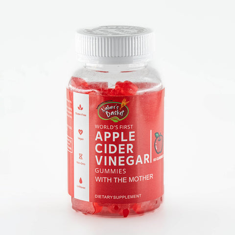 Nature's Basket Apple Cider Vinegar - 60 Gummies
