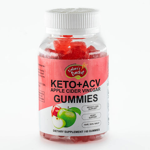 Nature's Basket Keto + ACV 60 Gummies