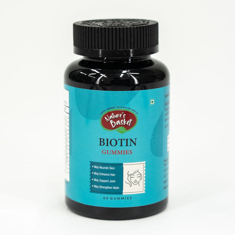 Natures Basket Biotin 60 Gummies
