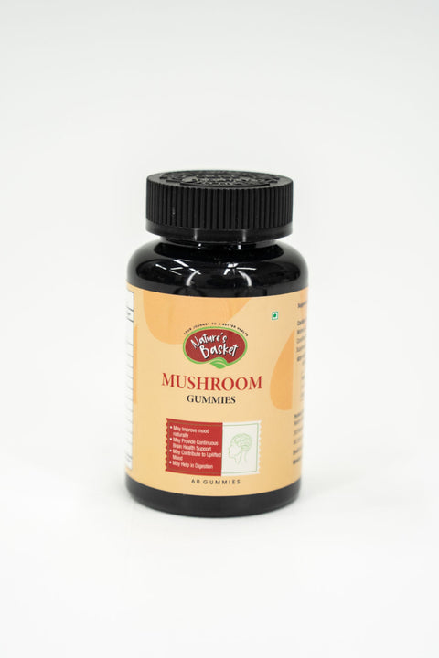 Nature's Basket 10X Mushroom 60 Gummies