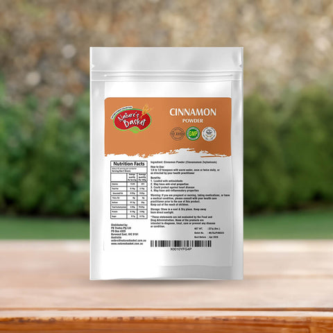 Nature's Basket Cinnamon (Cinnamonum Zeylanicum) Powder 227g