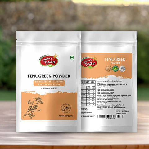 Nature's Basket Fenugreek (Trigonella Foenum) Powder 227g