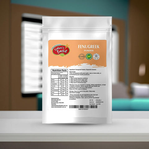 Nature's Basket Fenugreek (Trigonella Foenum) Powder 227g