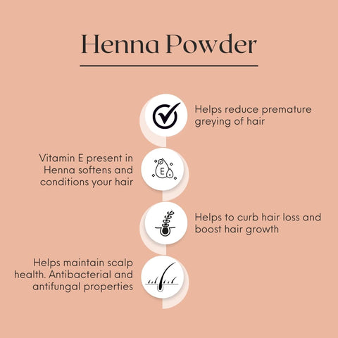 Nature's Basket Henna (Lawsonia Inermis) Powder 227g