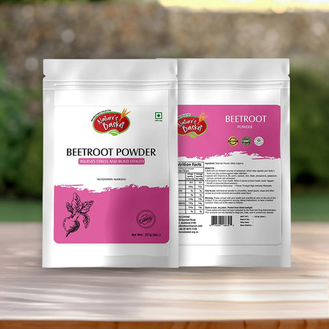 Nature's Basket Beetroot (Beta Vulgaris) Powder 227g