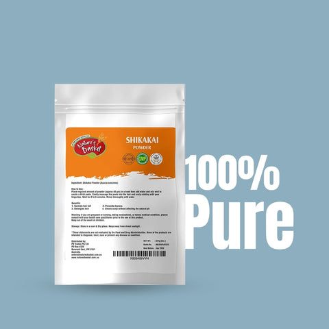 Nature's Basket Shikakai (Acacia Concinna) Powder 227g