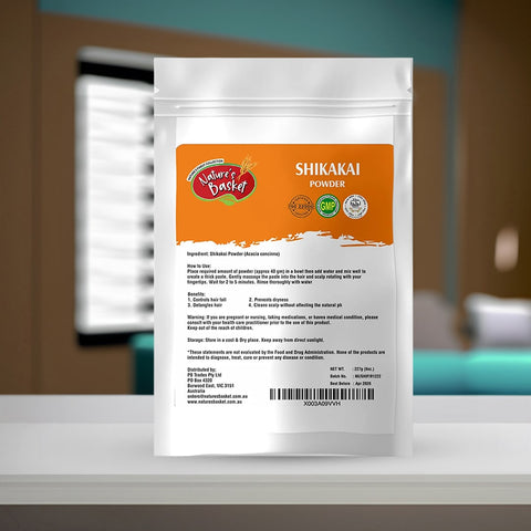 Nature's Basket Shikakai (Acacia Concinna) Powder 227g