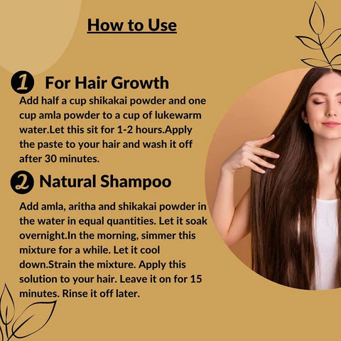 Nature's Basket Shikakai (Acacia Concinna) Powder 227g