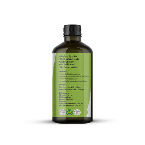 Nature’s Basket Cold Pressed Evening Primrose Oil – Hormonal Balance, Skin Health & Wellness