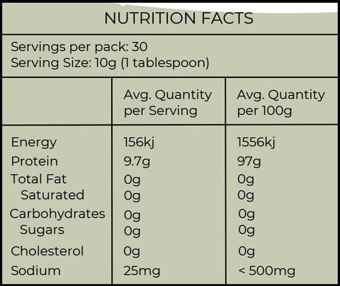 Nature's Basket Bovine Collagen Hydrolysate Powder – 300g