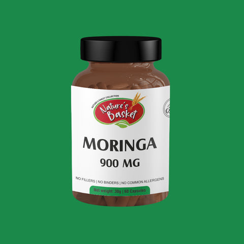 Nature's Basket Moringa 900mg 60 Capsules