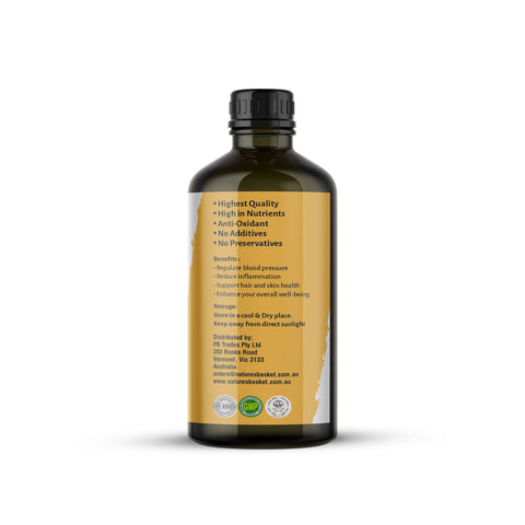 Nature’s Basket Cold Pressed Muskmelon Oil – Light, Nourishing & Vitamin-Rich