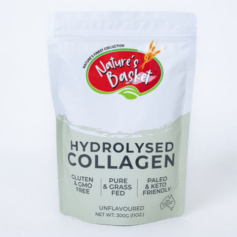 Natures Basket Bovine Collagen Hydrolysate Powder – 227g pouch