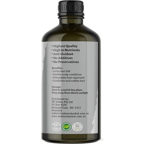 Nature’s Basket Cold Pressed Black Cumin Seed Oil – Potent, Healing & Immunity-Boosting (100ml)