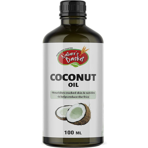 Nature’s Basket Cold Pressed Coconut Oil – Pure, Nourishing & Versatile