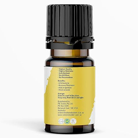 Nature's Basket Cumin Seed Essential Oil - 100% Pure Natural & Undiluted For Skin care & Hair (15ml)