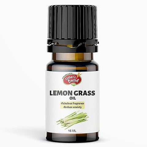 Nature's Basket Lemon Grass Essential Oil - 15 Ml