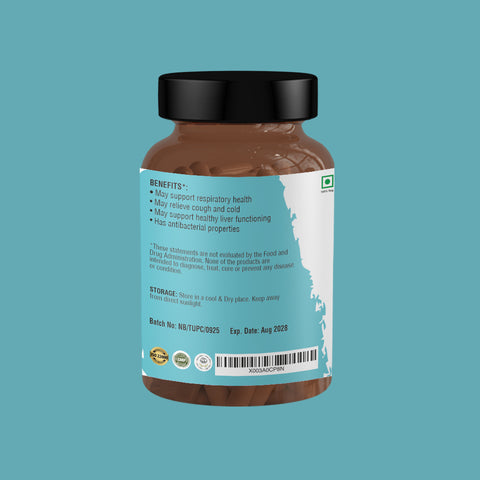 Nature's Basket Tulsi (Ocimum Tenuiflorum) 900mg 60 capsules