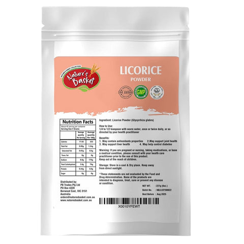 Nature's Basket Licorice Powder 227g