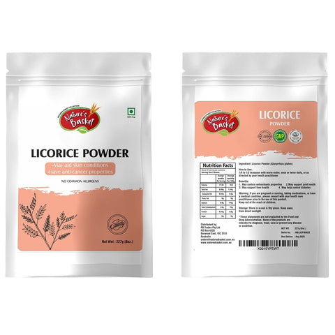 Nature's Basket Licorice Powder 227g