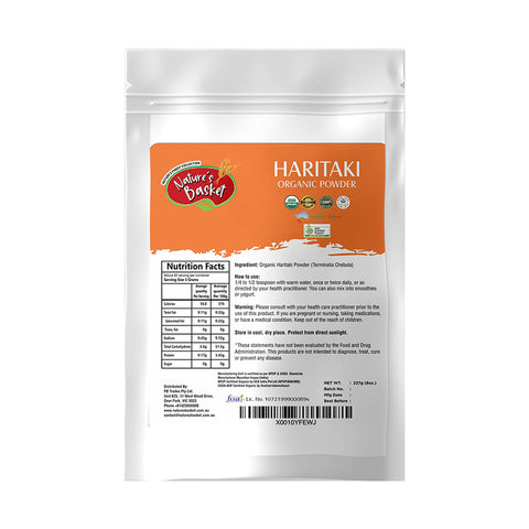 Nature's Basket Haritaki Powder 227g