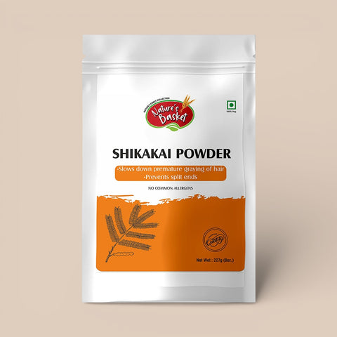 Nature's Basket Shikakai (Acacia Concinna) Powder 227g