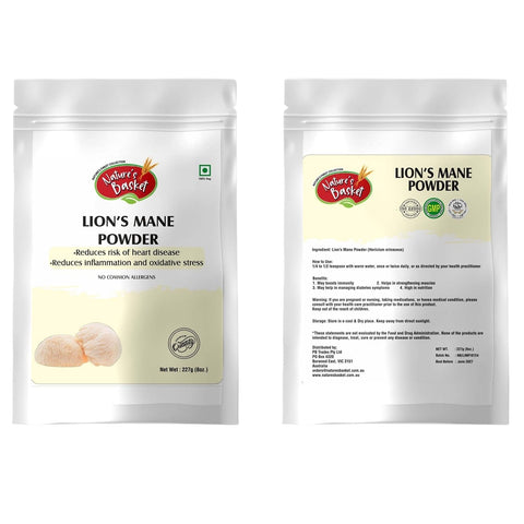 Lion's Mane Powder 227g - Cognitive Support - Nature's Basket