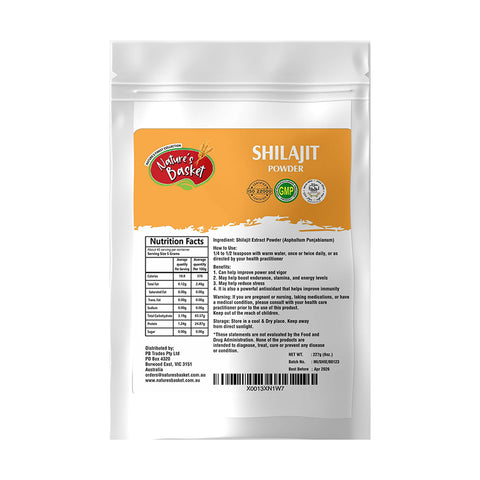 Nature's Basket Shilajit Powder 227 Grams