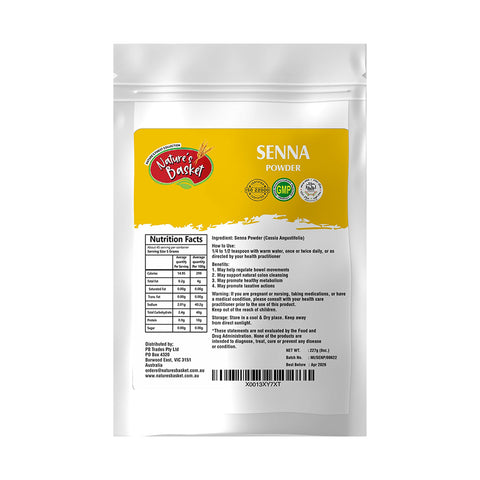 Nature's Basket Senna Powder - 227 Grams