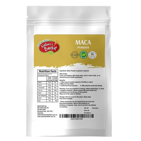 Nature's Basket Maca Powder - 227 Grams