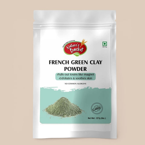 Nature's Basket French Green Clay Powder - 227g