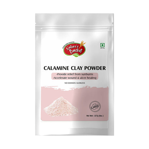 Nature's Basket Calamine Clay Powder - 227g