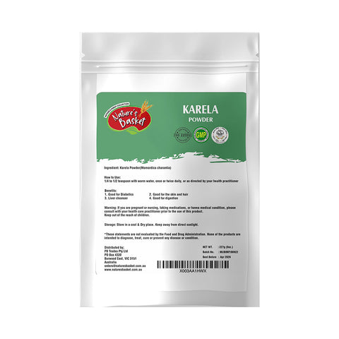 Nature's Basket Karela Powder (Bitter Melon) 227g