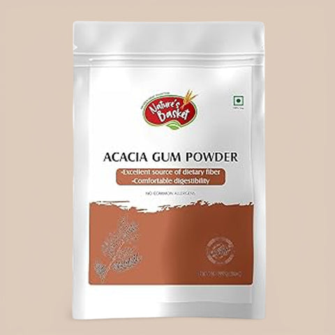 Nature's Basket Acacia Gum (Acacia Senegal) Powder 227g