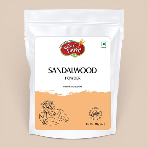 Nature's Basket Sandalwood (Santalum Album) Powder 227g