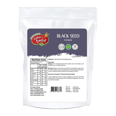 Nature's Basket Black Seed Powder 227g