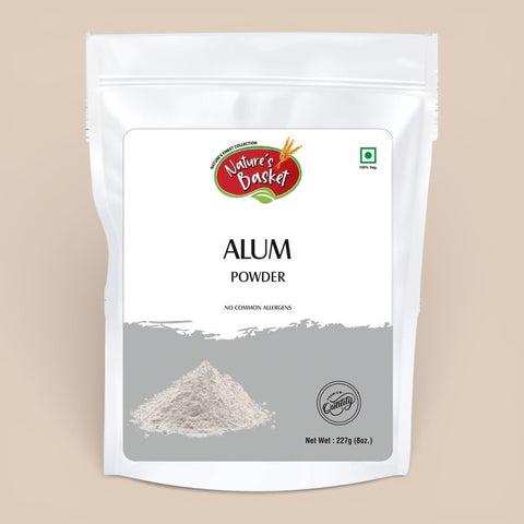 Nature's Basket Alum (Potassium Alum) powder 227g