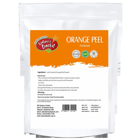 Nature's Basket Orange Peel Powder 227g